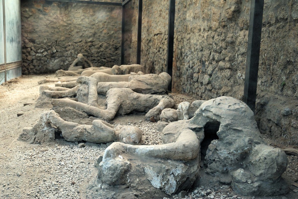 Pompeii Plaster Casts Italy