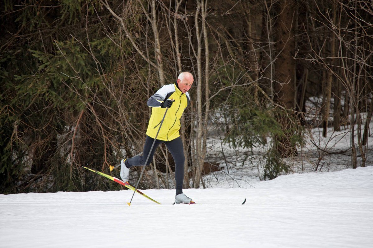 Cross country skiing in Montreal