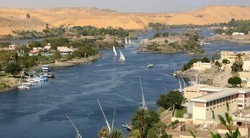 Felucca on the Nile, Egypt