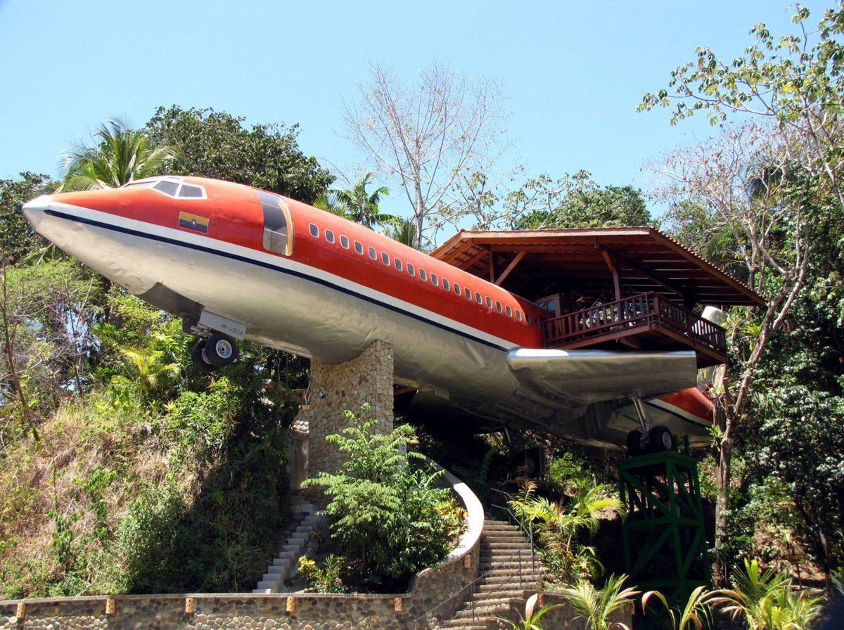 Hotel Costa Verde 727 Fuselage, Costa Rica