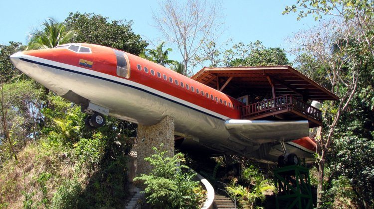 Hotel Costa Verde 727 Fuselage, Costa Rica