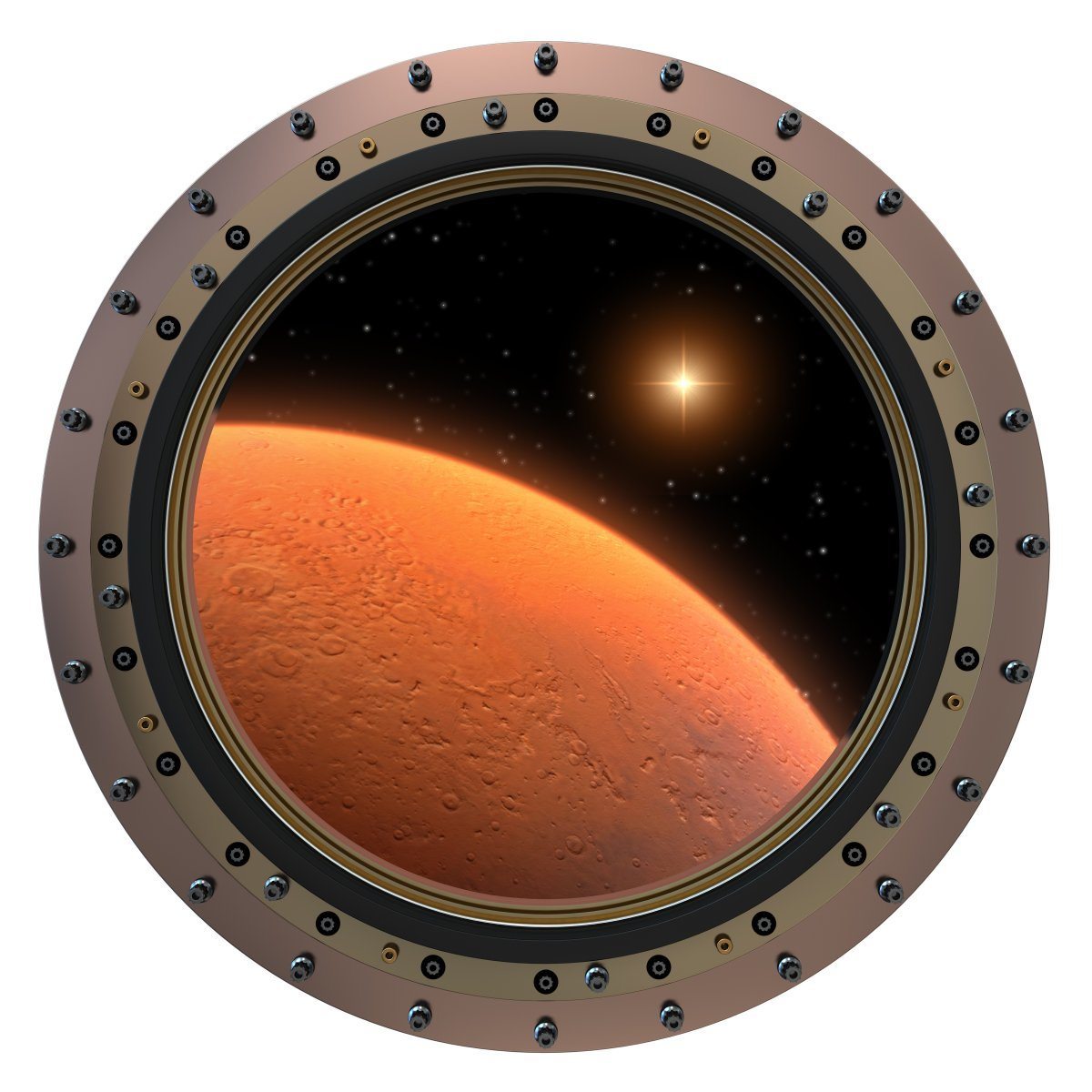 View of Mars