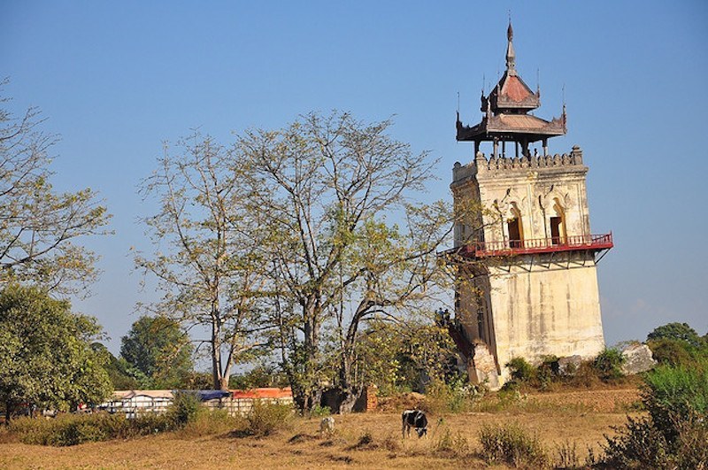 Leaning Tower of Inwa (Nan Myint), Myanmar