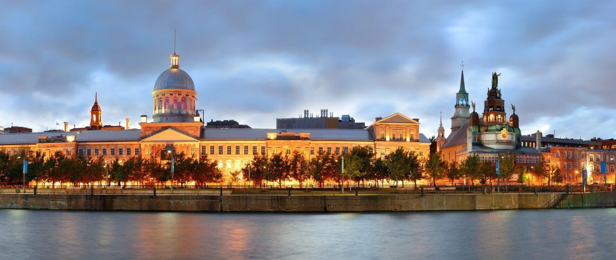 Cool Old Montreal at dusk