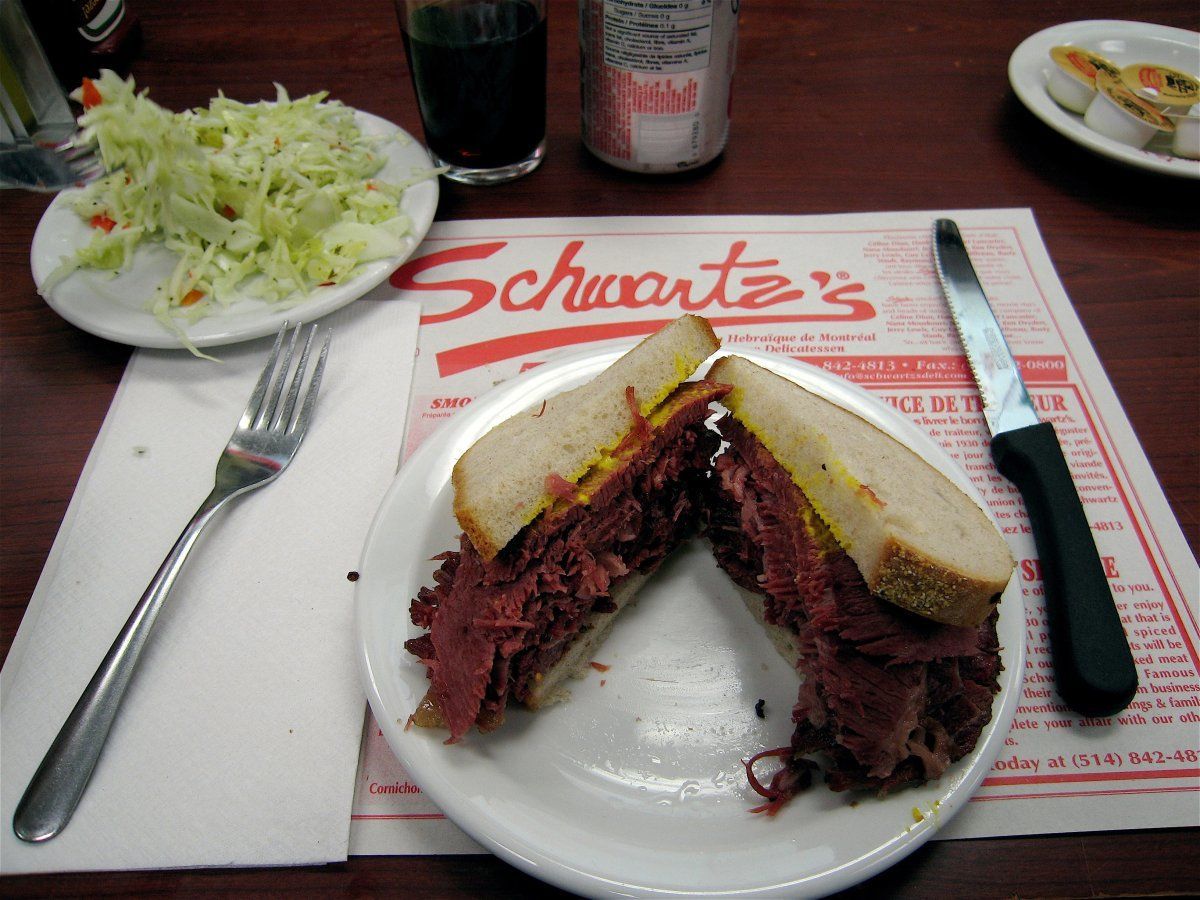 Schwartz's is the place for Montreal Smoked Meat