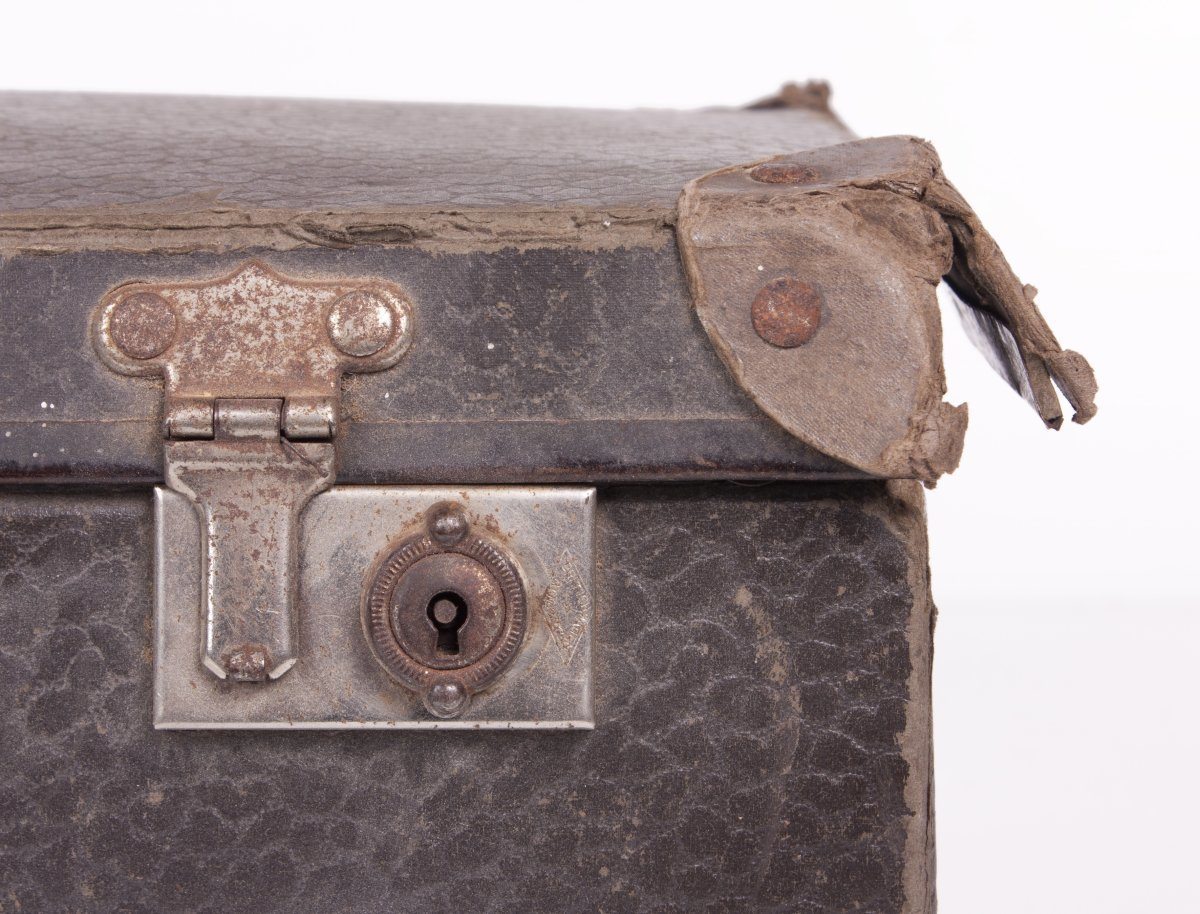 Aged vintage suitcase