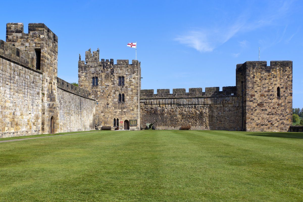 Alnwick Castle, Harry Potter destination for Hogwart's quidditch pitch
