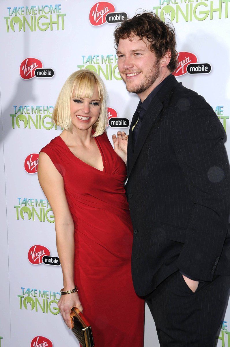 Anna Faris and Chris Pratt