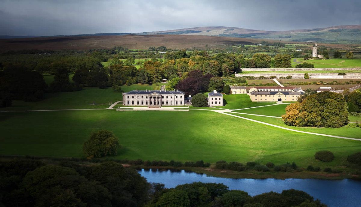 Ballyfin Hotel, site of Kim Kardashian and Kany West's Irish honeymoon