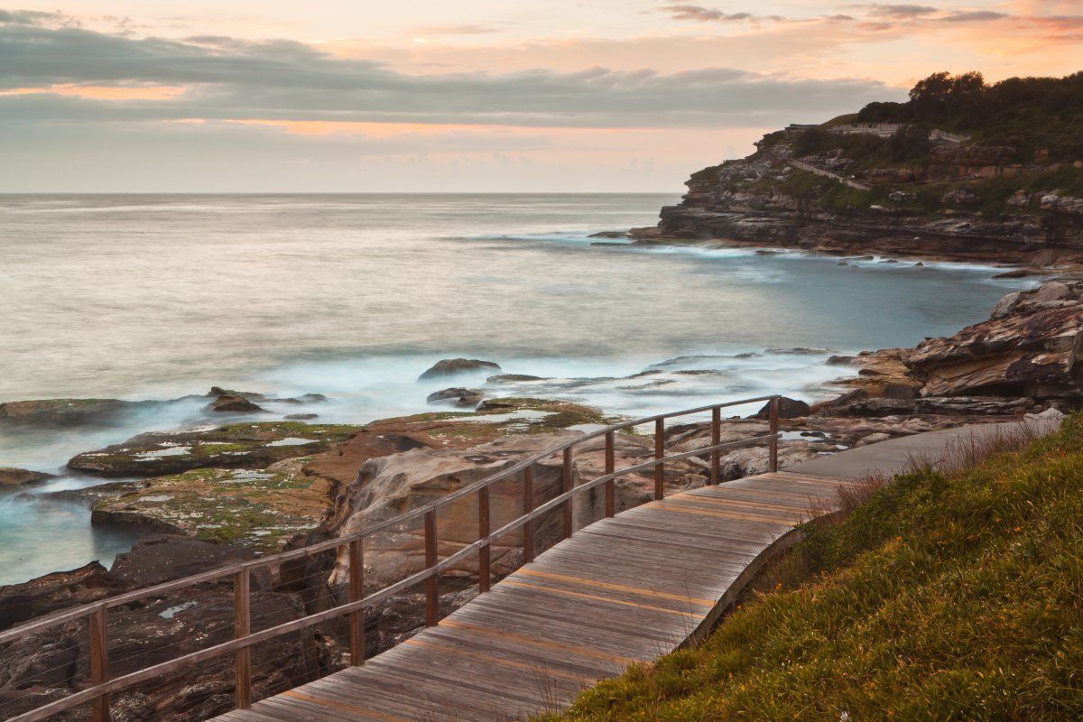 Stunning coastal walk from Coogee to Bondi