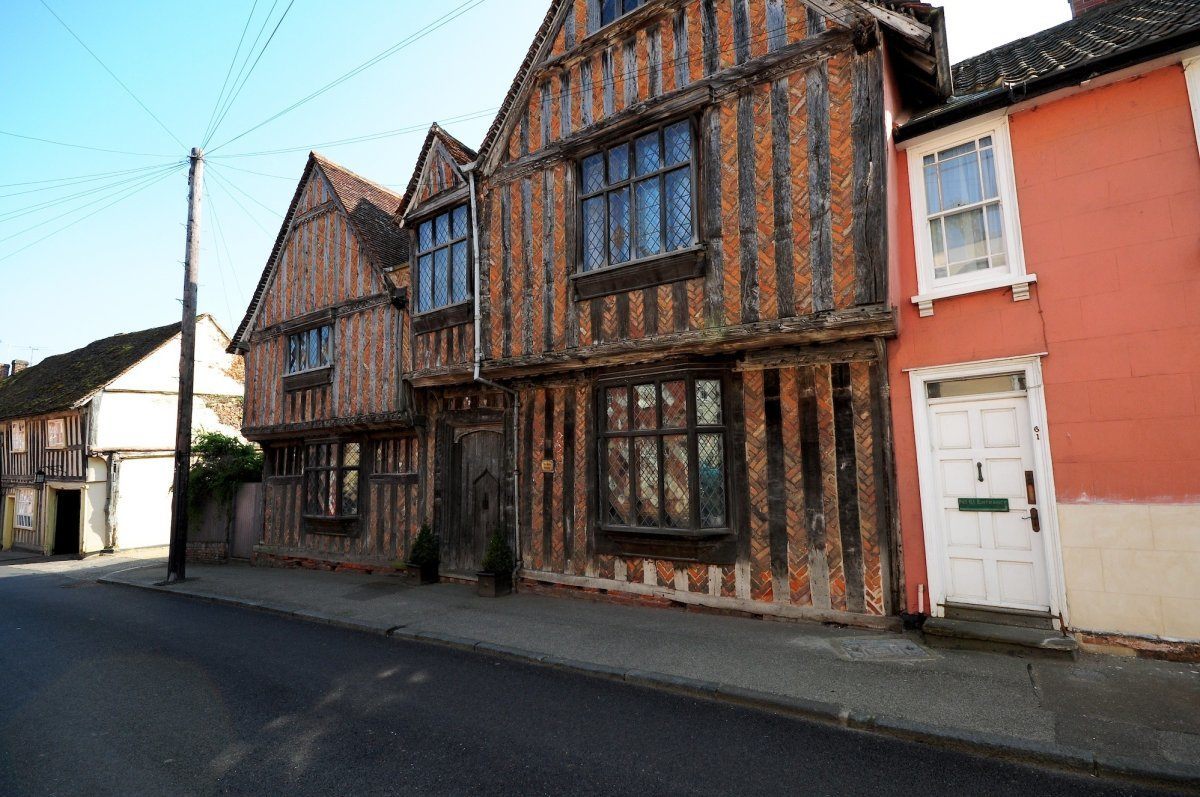 DeVere House, Lavenham, home of Lily and James