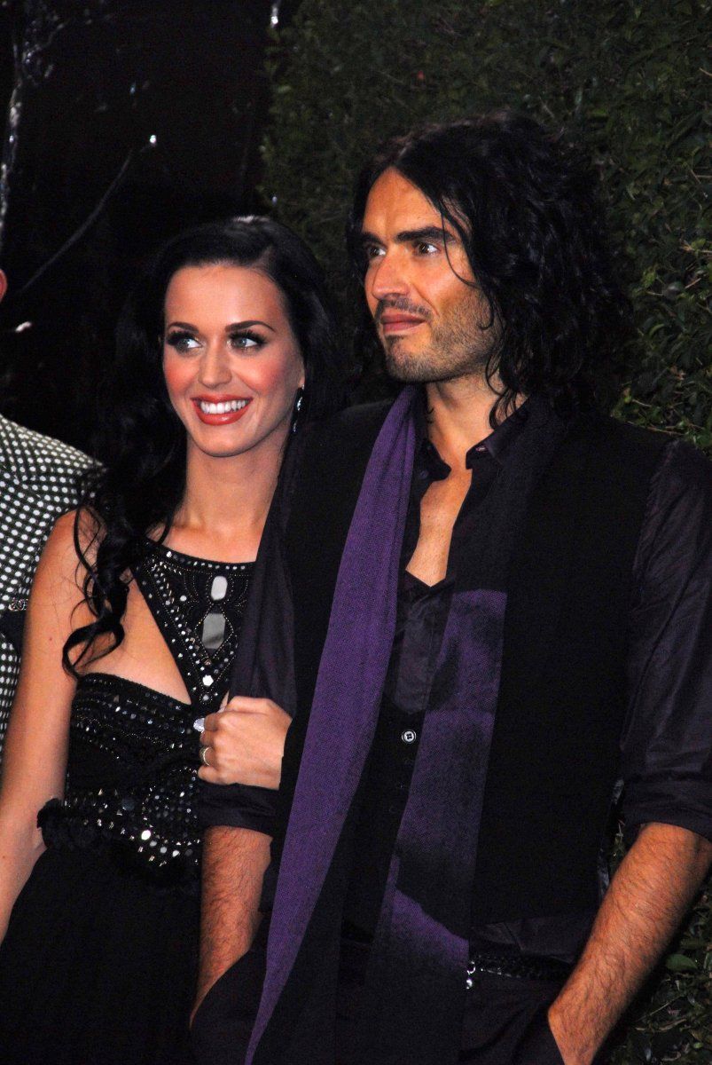 Katy Perry and Russell Brand