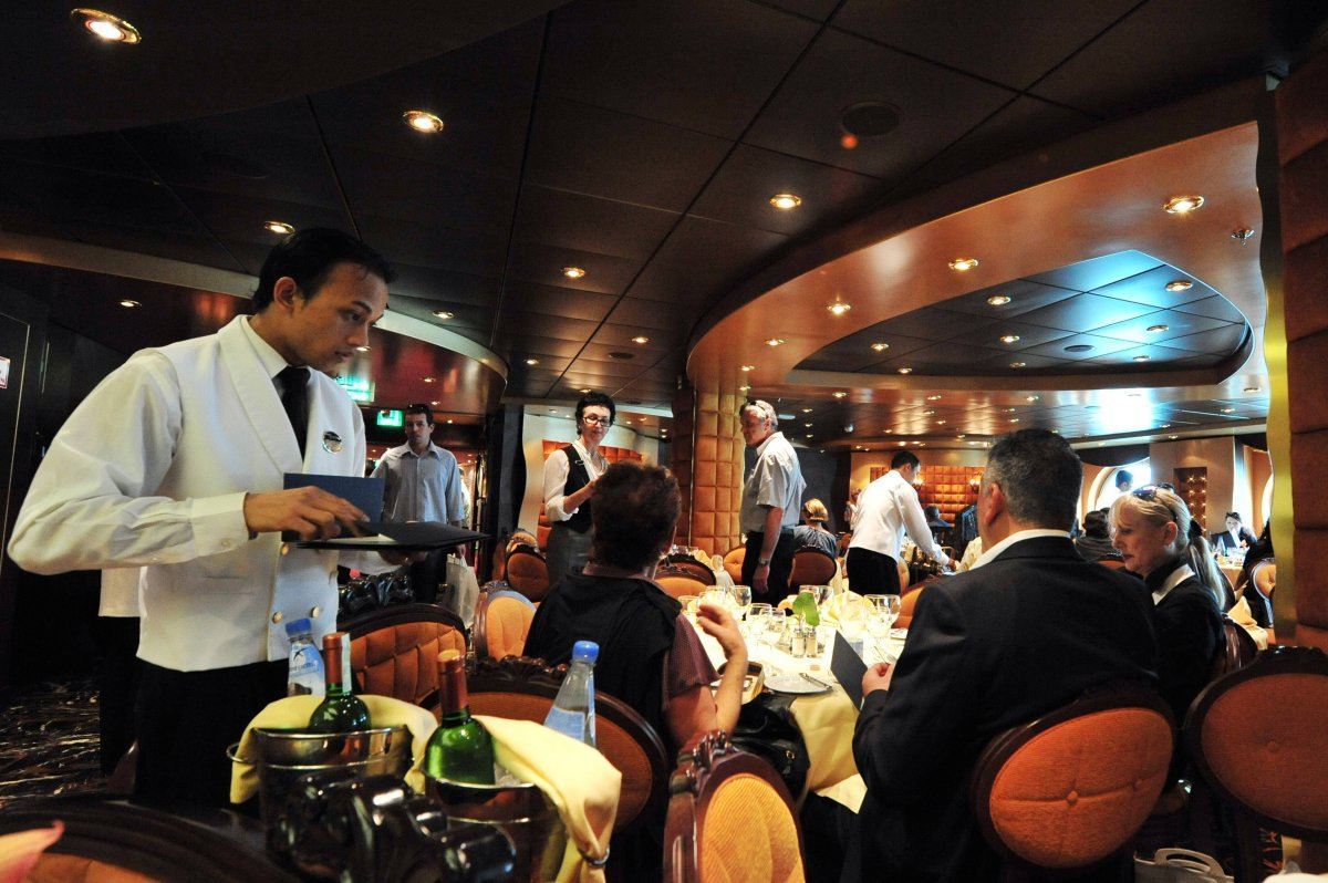 Specialty restaurants are an optional added expense to your cruise