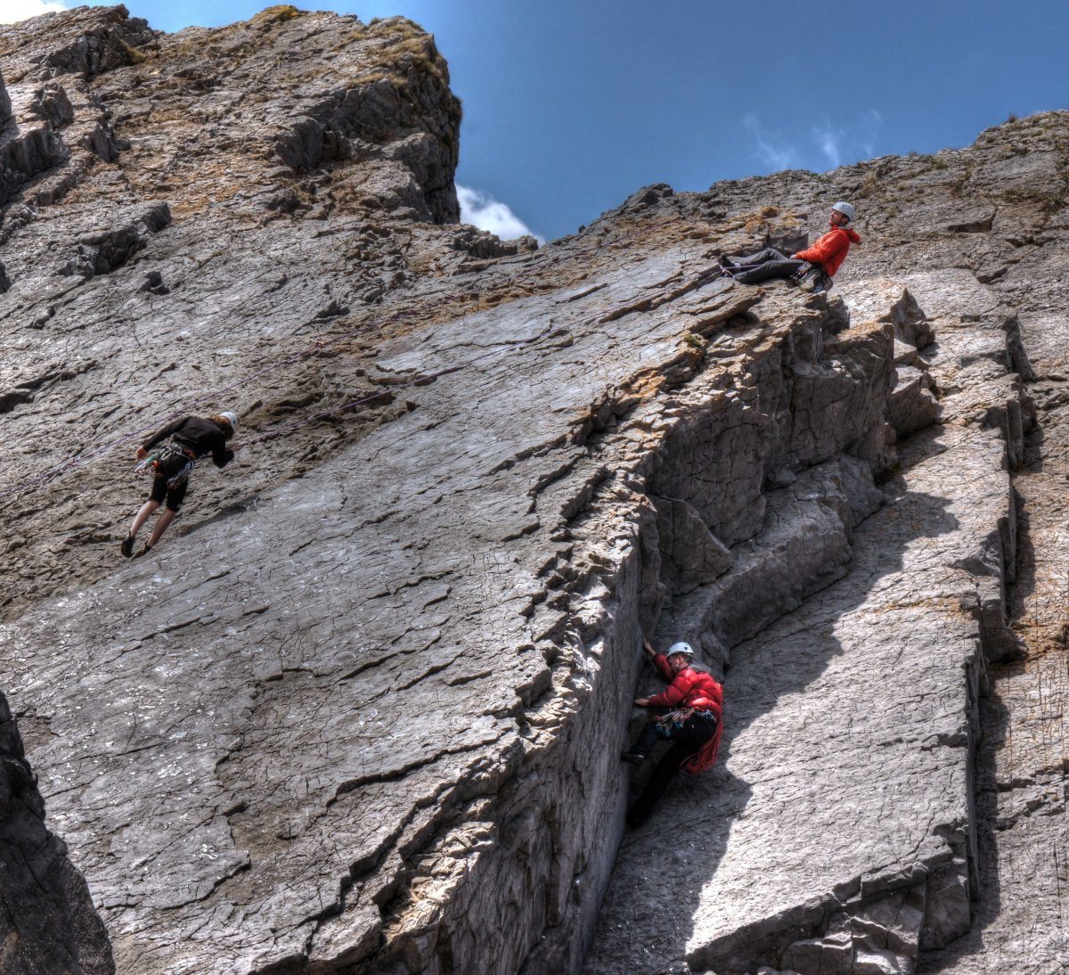 Rock Climbing in the Gower