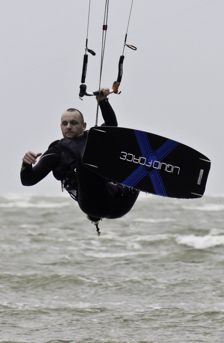Kiteboarding or kitesurfing is big in Wales