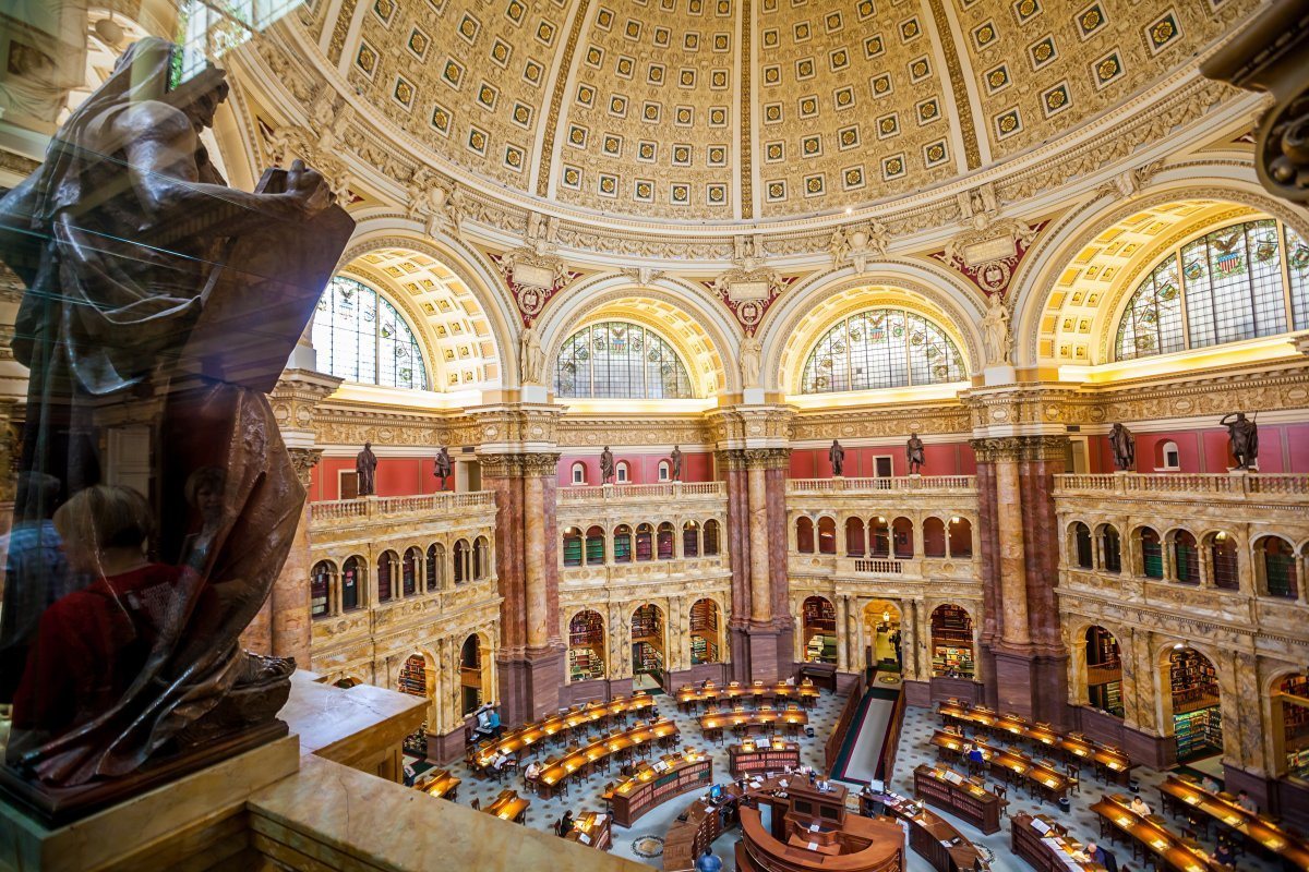 Library of Congress is a free DC sight