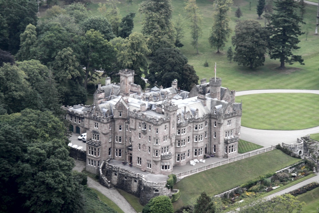 Skibo Castle where Madonna and Guy wed