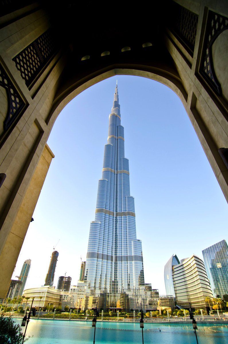 Burj Khalifa, world's tallest building in Dubai