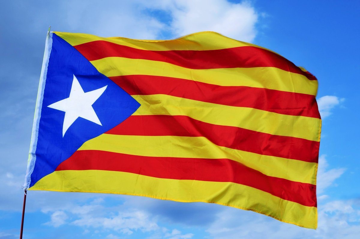 Barcelona Spain facts Catalan Flag