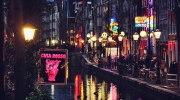Red light fun in Amsterdam