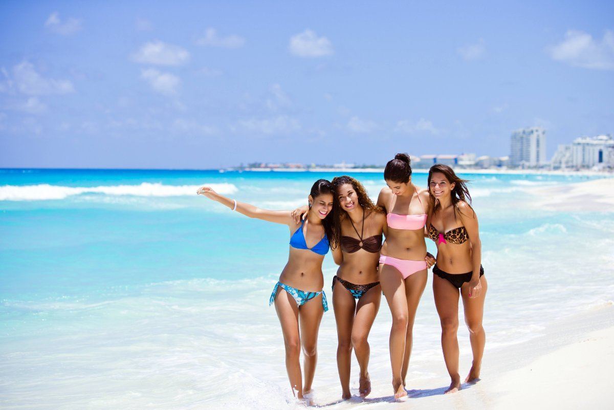Cancun is a popular destination for Spring Breakers.