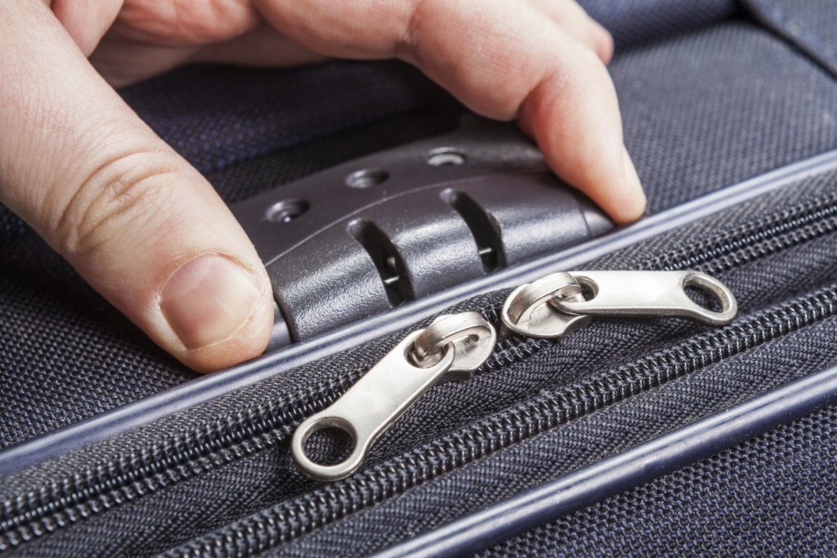 Packing tips: Lock it up.