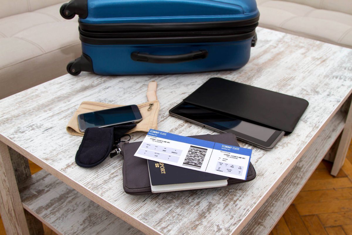Packing tips: Don't pack your passport in your checked luggage.