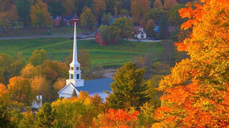Fall colors Vermont