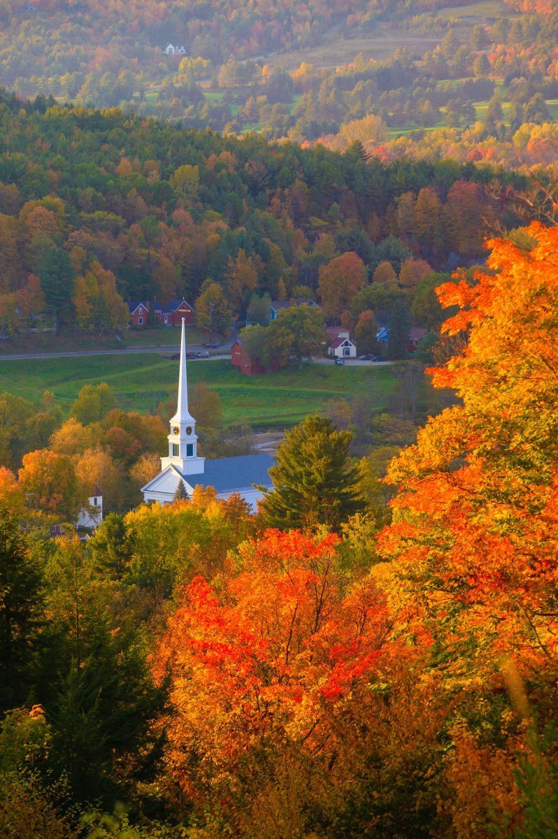 Fall colors Vermont