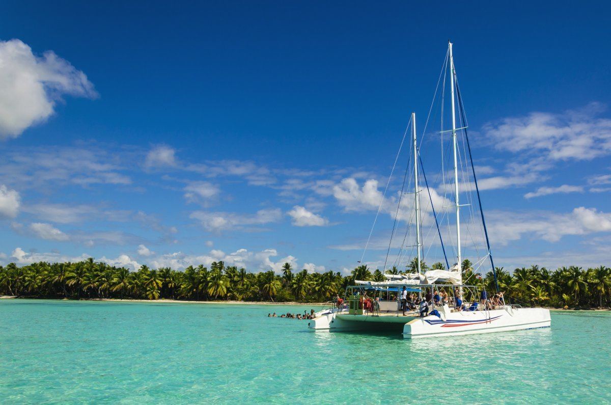 Catamaran in Barbados