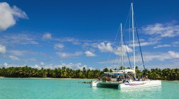 Catamaran in Barbados
