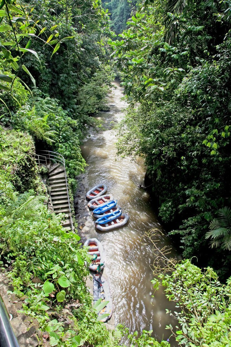 River rafting in Bali