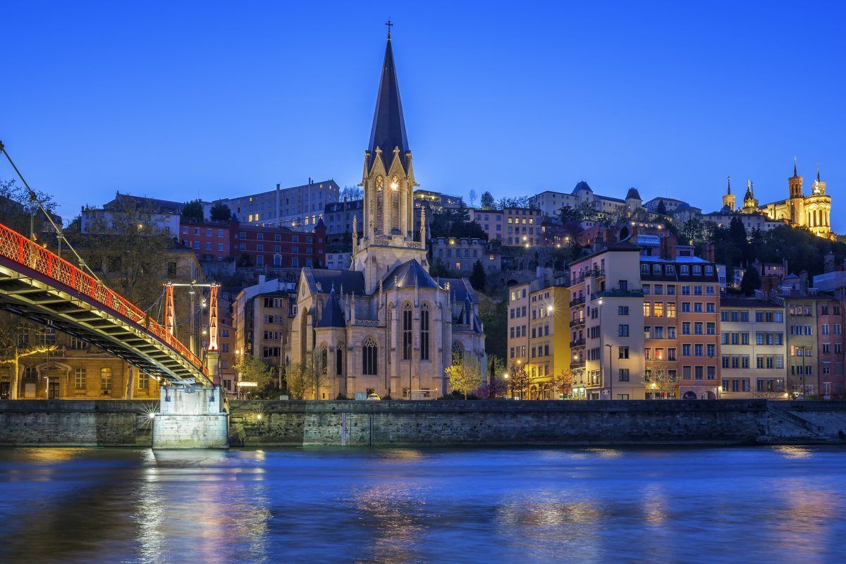 Lyon beautiful cities in France