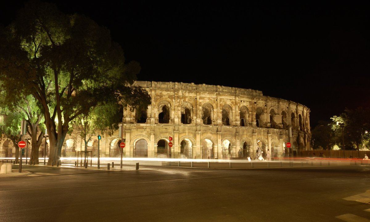 Nimes beautiful cities in France