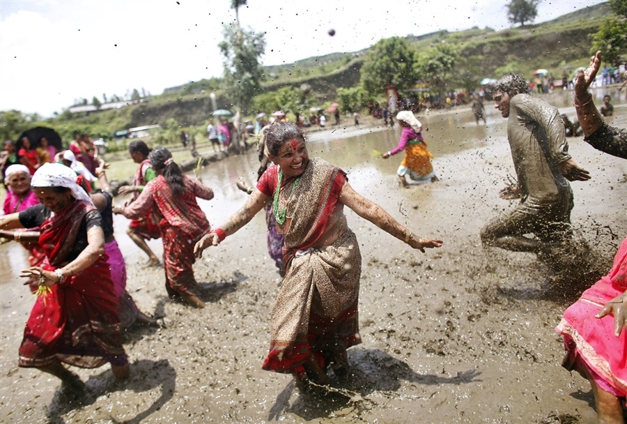 messiest festivals around the world