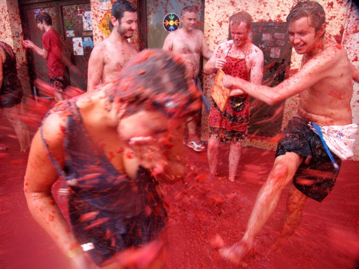 messiest festivals around the world