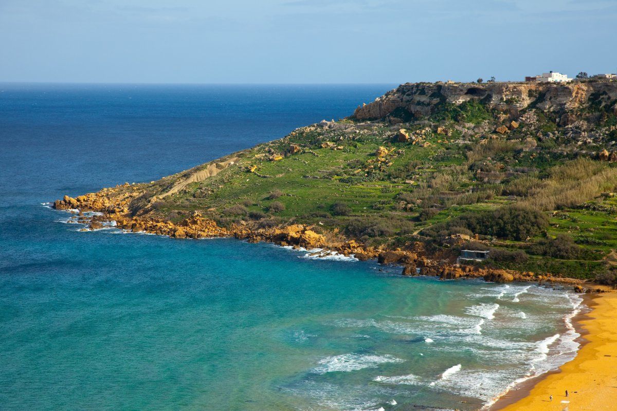 unusually colorful beaches