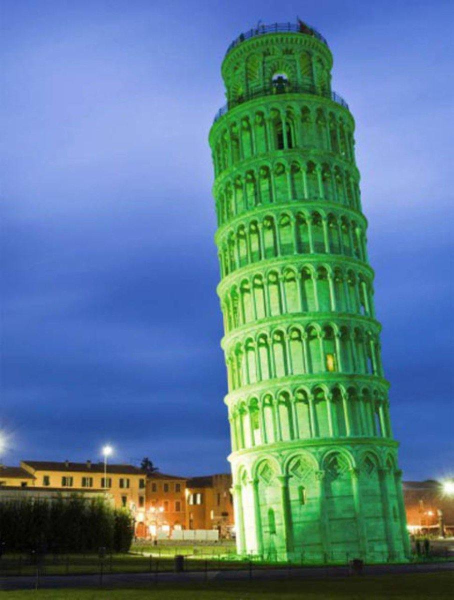 landmarks go green for ireland