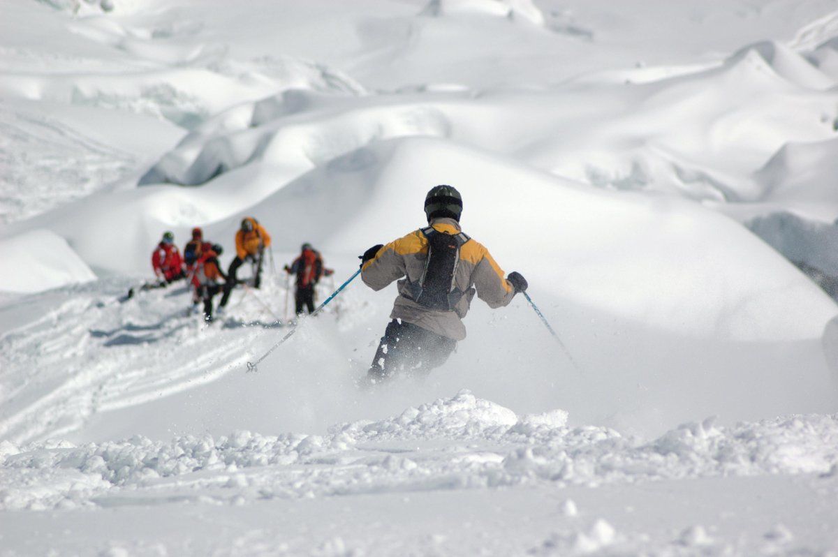 slopes for spring skiing
