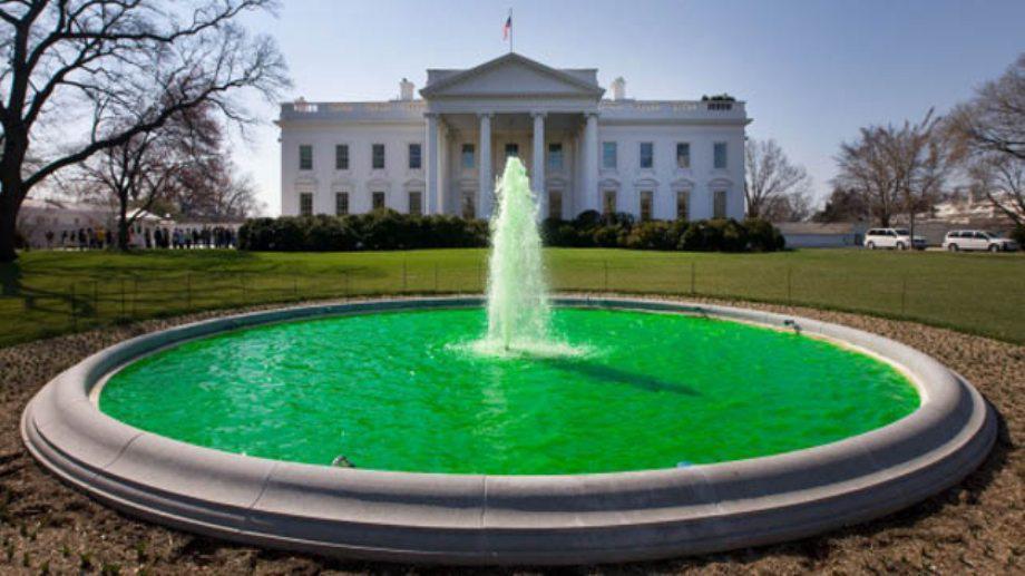 landmarks go green for ireland