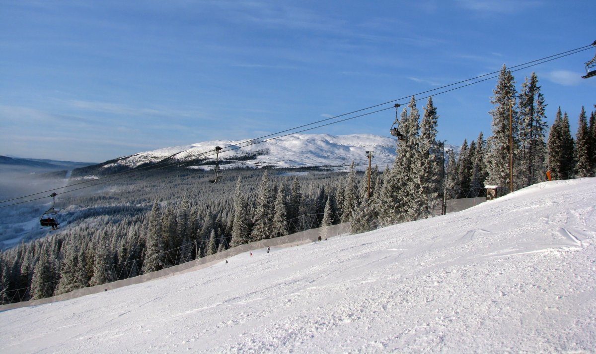 slopes for spring skiing