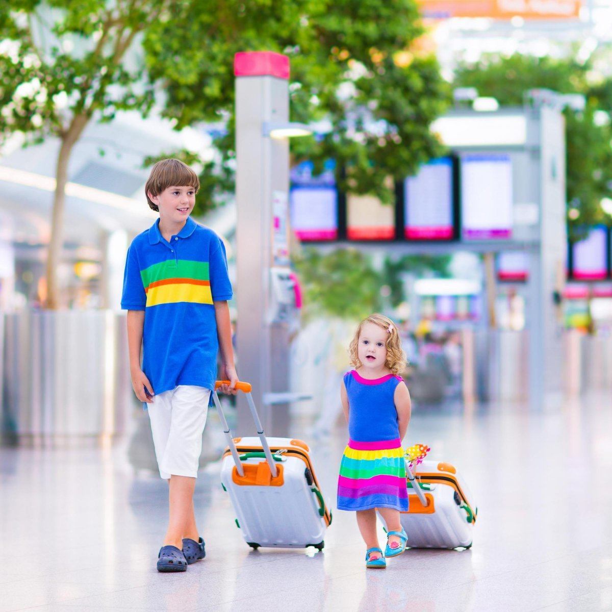 make airplane rides fun for kids