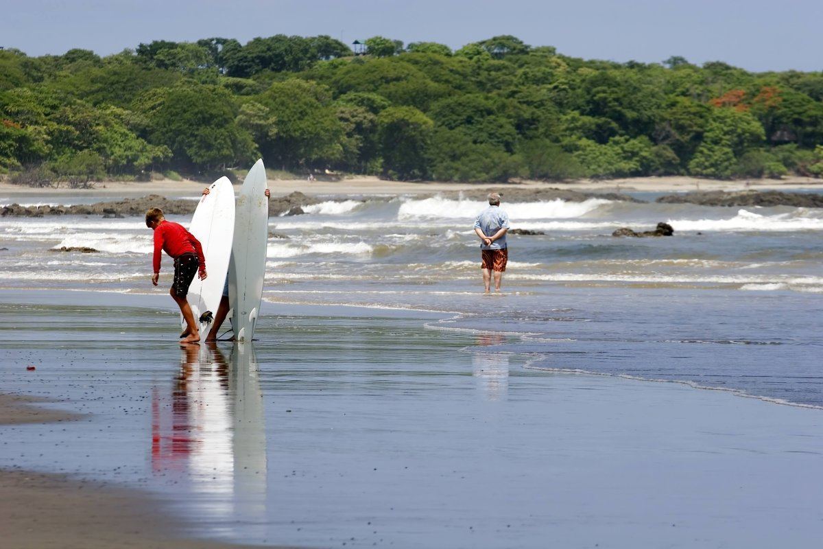 surf camps in Central America