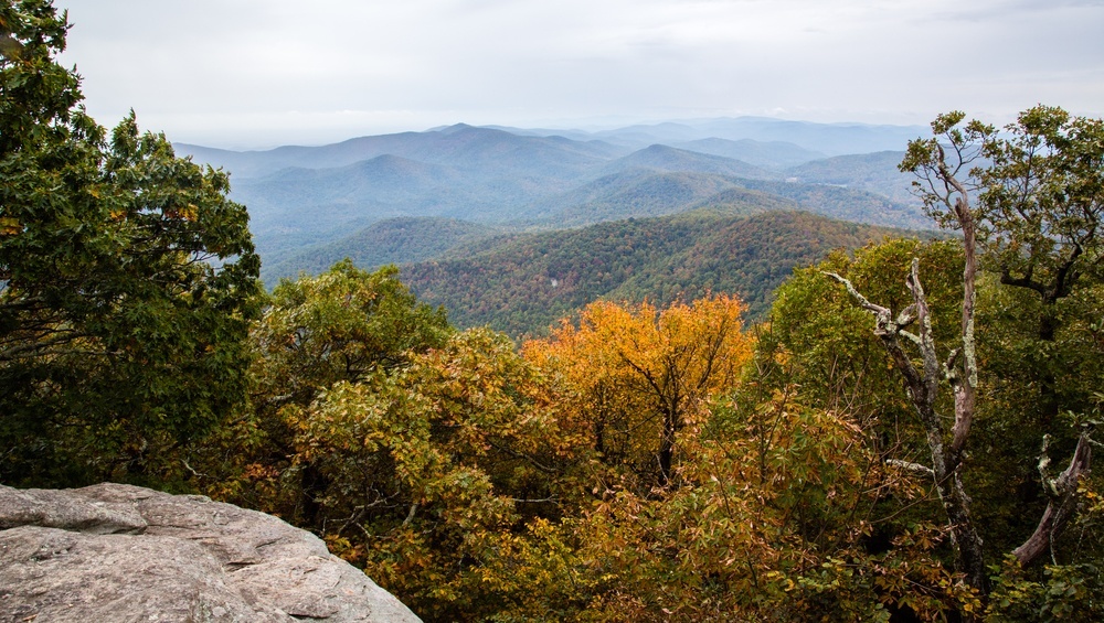 hiking trails in the US
