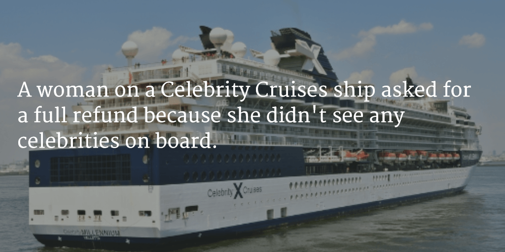 more tourist complaints