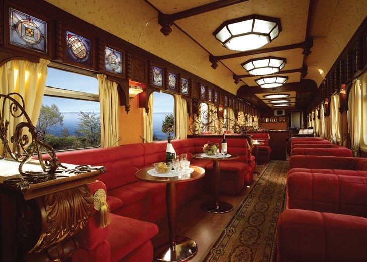 luxury train trips