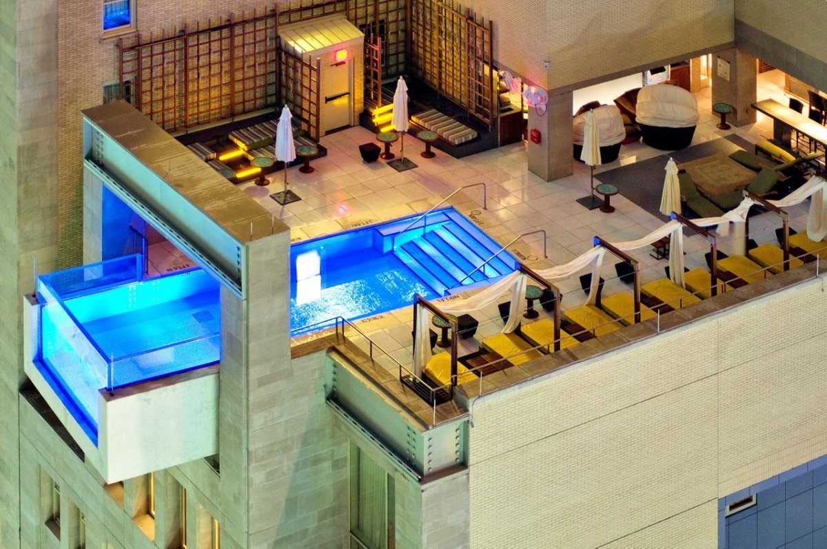 cool hotel pools