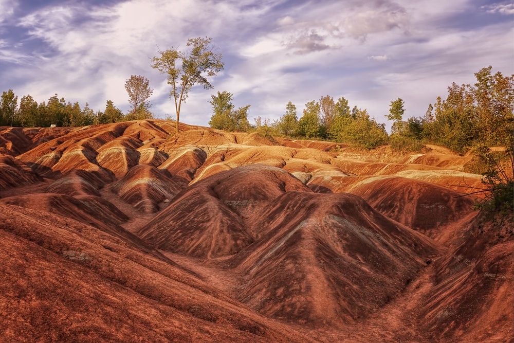badlands around the world