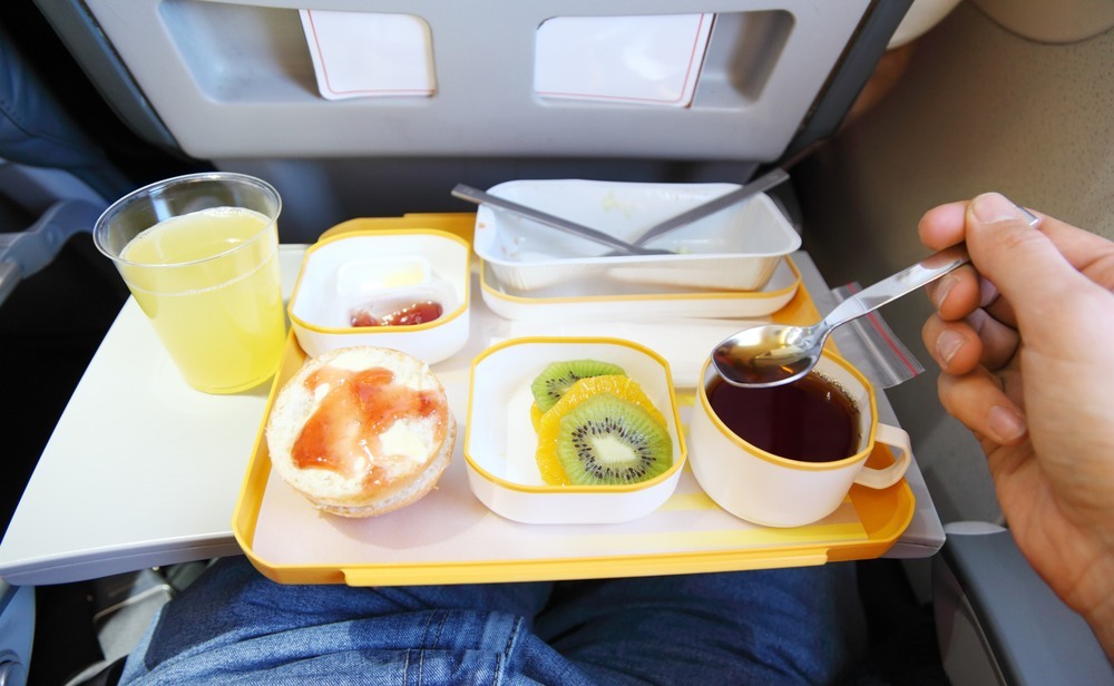 tested areas on an airplane