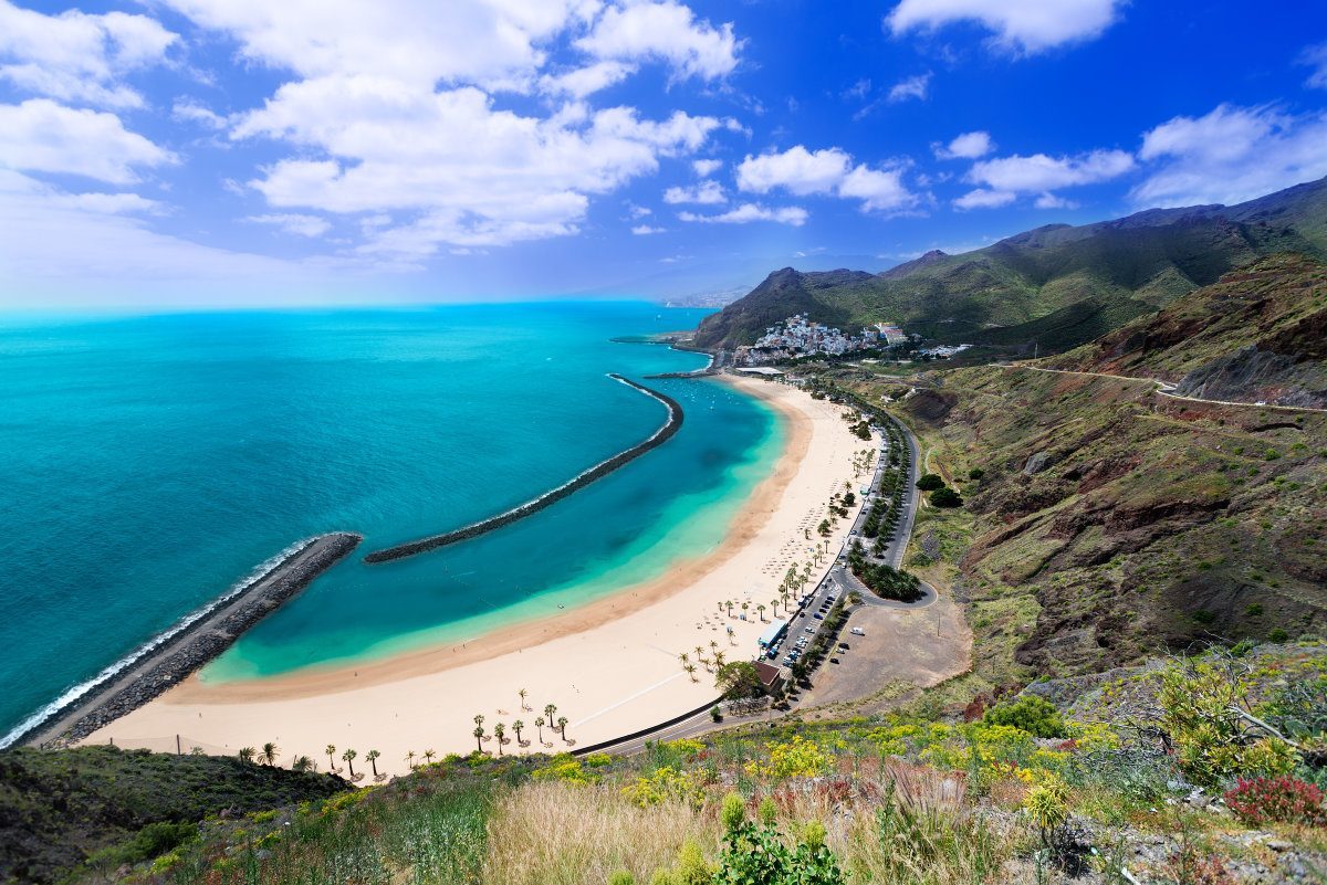 Playa De Las Teresitas, Tenerife, Canary Islands, Spain